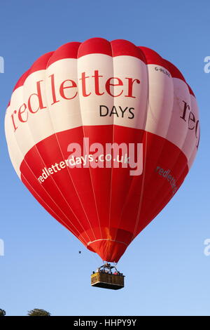 Bristol Balloon Fiesta 2016 in der lebendigen & expandierenden Stadt von Bristol Stockfoto