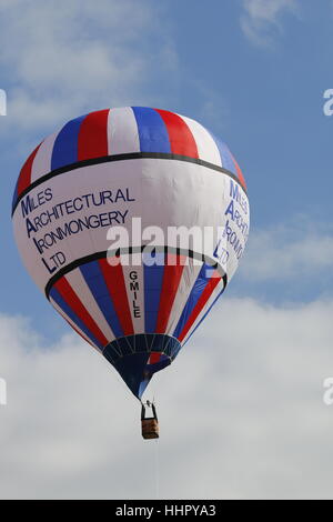 Bristol Balloon Fiesta 2016 in der lebendigen & expandierenden Stadt von Bristol Stockfoto