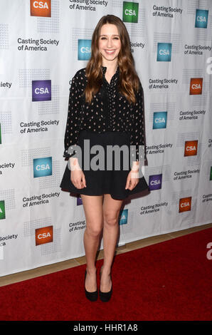 Beverly Hills, ca, USA. 19. Januar 2017. Taissa Farmiga auf 2017 Artios Awards im Beverly Hilton Hotel in Beverly Hills, Kalifornien. Bildnachweis: David Edwards/MediaPunch Stockfoto