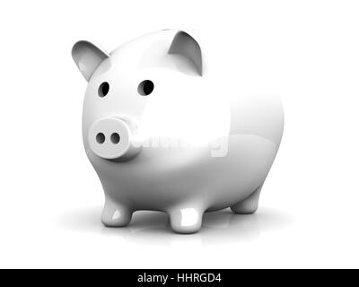 Bankkredite Institution, Objekt, isoliert, Model, Design, Projekt, Konzept, Stockfoto