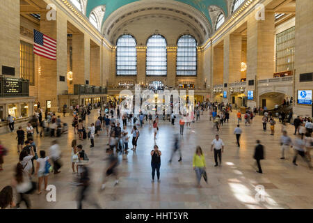 Grand Concourse, Grand Central Terminal. August 2016. New York City, Vereinigte Staaten von Amerika Stockfoto