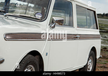 1974 Mini Clubman Estate, britische Kleinwagen Stockfoto