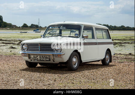 1974 Mini Clubman Estate, britische Kleinwagen Stockfoto