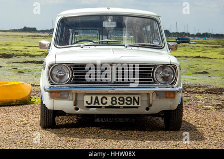 1974 Mini Clubman Estate, britische Kleinwagen Stockfoto