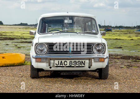 1974 Mini Clubman Estate, britische Kleinwagen Stockfoto