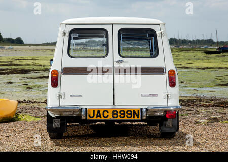 1974 Mini Clubman Estate, britische Kleinwagen Stockfoto