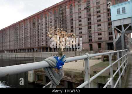 Die Stanley Dock Tobacco Warehouse, die Weltgrößte Brick Warehouse. Liverpool England Stockfoto