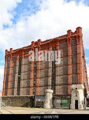 Die Stanley Dock Tobacco Warehouse, die Weltgrößte Brick Warehouse. Liverpool England Stockfoto