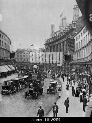 Regent Street, London, 1912 Stockfoto