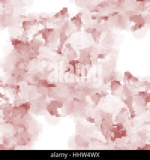 Handgemaltes Aquarell Nachahmung Vektor Magnolie Musterdesign Hintergrund. Nicht die Spur. Stock Vektor