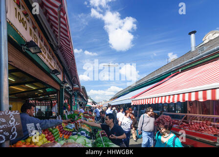 Wien, Wien: Markt Naschmarkt; Obst- und Gemüsestände, 06., Wien, Österreich Stockfoto