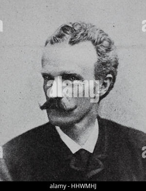 Duke Karl-Theodor in Bayern, 1839-1909, Mitglied des Hauses Wittelsbach und einer professionellen Augenarzt, Geschichtsbild oder Abbildung veröffentlicht 1890, digital verbessert Stockfoto