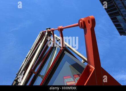 Hochhäuser in der Nähe von Tate Modern, in Southwark, London, UK. Klaren Wintertag im Januar 2017 Stockfoto