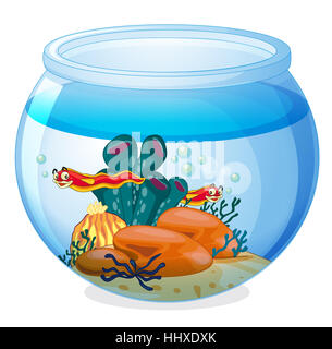 Comic, Illustration, Cartoon, blau, Glas, Kelch, Becher, lachen, lacht, Stockfoto