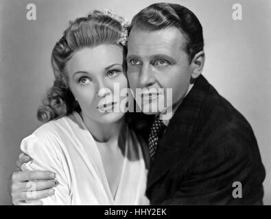 DER Geist von FRANKENSTEIN 1942 Universal Pictures Film mit Evelyn Anker und Lon Chaney Jr. Stockfoto