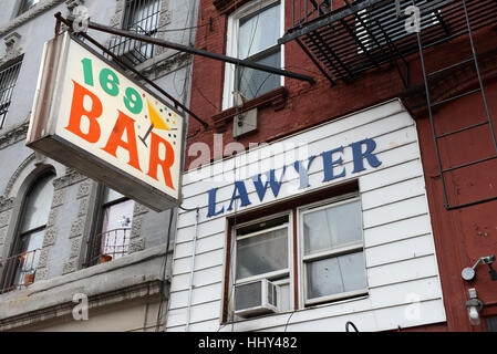 Straßenszene, Chinatown, New York City. Stockfoto