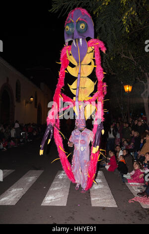 die Könige Kavalkade in San Cristobal De La Laguna-Gemeinde Stockfoto