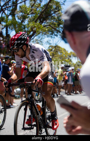 Adelaide, Australien. 21. Januar 2017. Fahrrad Exchange 5. Etappe McLaren Vale Willunga Hill, Santos Tour Down Under, 21. Januar 2017. Bildnachweis: Peter Mundy/Alamy Live-Nachrichten Stockfoto