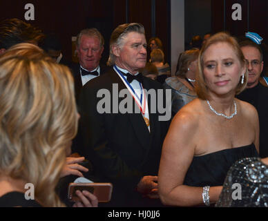 Beverly Hills, Kalifornien, USA. 20. Januar 2017. Treat Williams kümmert sich der 14. Annual lebenden Legenden der Luftfahrt Awards im The Beverly Hilton Hotel in Beverly Hills, Kalifornien am 20. Januar 2017. Stockfoto