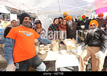 ALos Angeles ca. 21. Januar 2017. Atmosphäre, an Frauen in März Los Angeles in die Innenstadt von Los Angeles In Kalifornien am 21. Januar 2017. Bildnachweis: Faye lernen/Medien Punch/Alamy Live-Nachrichten Stockfoto