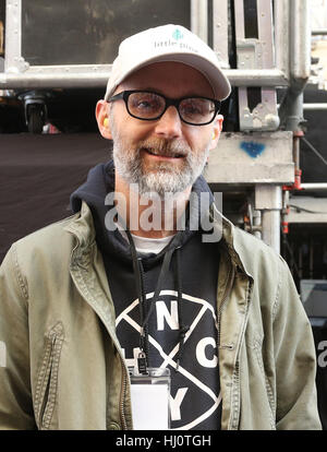 ALos Angeles ca. 21. Januar 2017. Moby, an Frauen in März Los Angeles in die Innenstadt von Los Angeles In Kalifornien am 21. Januar 2017. Bildnachweis: Faye lernen/Medien Punch/Alamy Live-Nachrichten Stockfoto