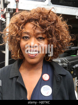 ALos Angeles ca. 21. Januar 2017. Alfre Woodard, an Frauen in März Los Angeles in die Innenstadt von Los Angeles In Kalifornien am 21. Januar 2017. Bildnachweis: Faye lernen/Medien Punch/Alamy Live-Nachrichten Stockfoto