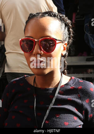 ALos Angeles ca. 21. Januar 2017. Kerry Washington, an Frauen in März Los Angeles in die Innenstadt von Los Angeles In Kalifornien am 21. Januar 2017. Bildnachweis: Faye lernen/Medien Punch/Alamy Live-Nachrichten Stockfoto