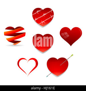 Illustration, Form, Vektor, Design, Gestaltung, Bildung, Modell, Figur, Liebe, Stockfoto