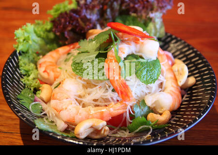 Thai Vermicelli Salat Stockfoto