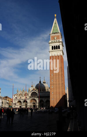 Piazza San Marco in Venedig Italien Stockfoto