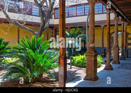 Casa del Capitan in San Cristobal De La Laguna auf Teneriffa Stockfoto