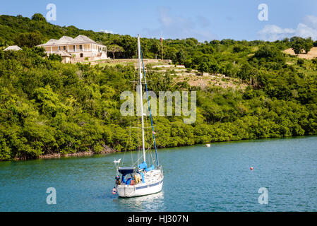 Clarence House, Nelsons Dockyard, Englisch Harbour, Antigua Stockfoto