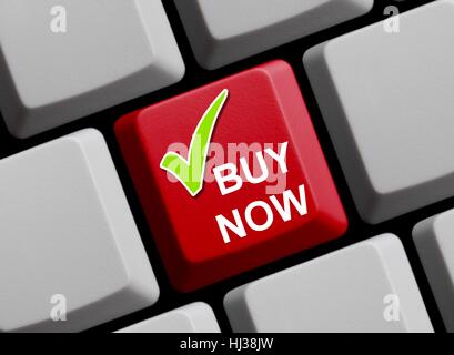 Jetzt kaufen Sie - schnelle kaufen Stockfoto