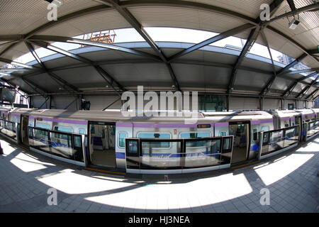 Taoyuan International Airport Access MRT-System Stockfoto