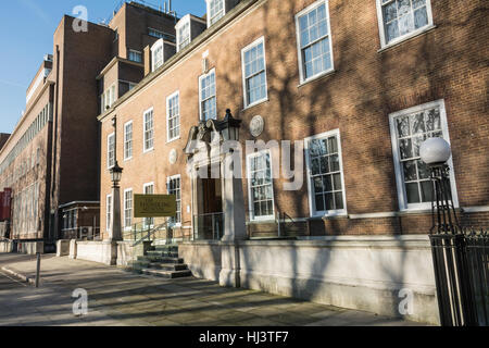 Das Foundling Museum in Bloomsbury, London, England, UK Stockfoto