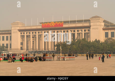 National Museum of China, Peking, Volksrepublik China, Asien Stockfoto