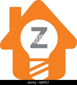 Smart Home erste Z Stock Vektor
