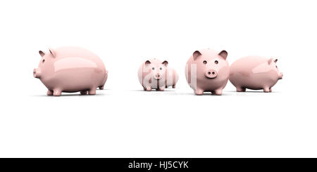 Bankkredite Institution, Objekt, isoliert, Model, Design, Projekt, Konzept, Stockfoto