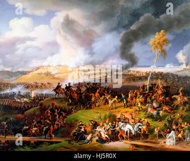 Schlacht von Borodino 1812 - Baron Louis-François Lejeune Stockfoto