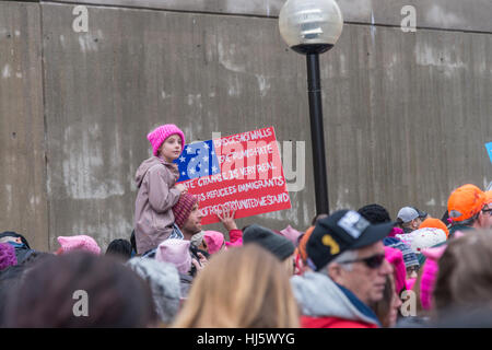 Frauen Washington DC März Januar 21,2017 Stockfoto