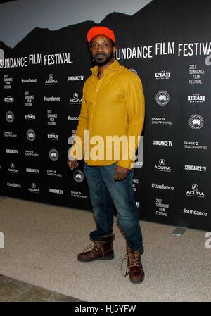 Park City, Utah, USA. 21. Januar 2017. Rob Morgan im Ankunftsbereich für MUDBOUND Premiere beim Sundance Film Festival 2017, Eccles Theatre, Park City, UT 21. Januar 2017. Bildnachweis: James Atoa/Everett Collection/Alamy Live-Nachrichten Stockfoto