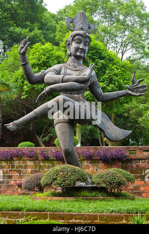 Shiva-Statue-China Stockfoto