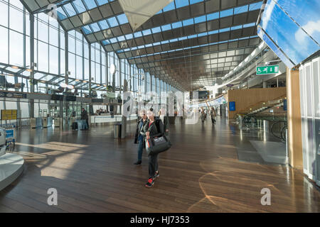 Interieur vom Flughafen Arlanda, Stockholm, Schweden. Stockfoto