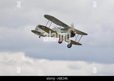 Gloster Gladiator Stockfoto