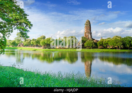 Wat Phra Ram in ayuttaya thaialnd Stockfoto