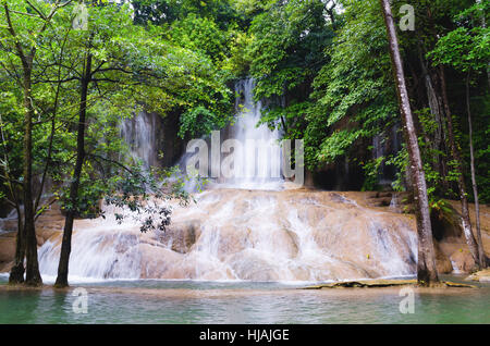 Sai Yok Noi Wasserfall in kanjanaburi Thailand Stockfoto