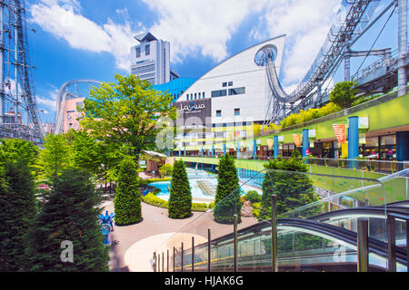 Die La Qua Komplex in Korakuen. Tokyo, Japan Stockfoto