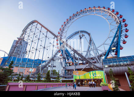 Die La Qua Komplex in Korakuen. Tokyo, Japan Stockfoto