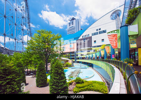 Die La Qua Komplex in Korakuen. Tokyo, Japan Stockfoto