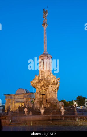 Triumphal Denkmal von San Rafael in Cordoba, Córdoba, Andalusien, Spanien, Europa Stockfoto